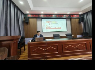 Z6尊龙凯时公司组织发展2025年“安全出产月”专题培训